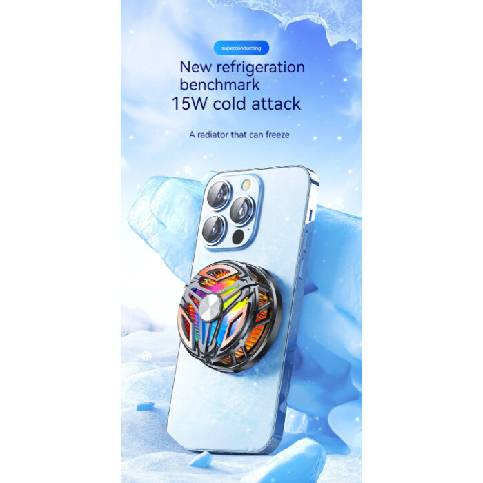 GT31 Semiconductor Magnetic Mobile Cooling Fan With Real Instant Refrigeration Technology - Image 6