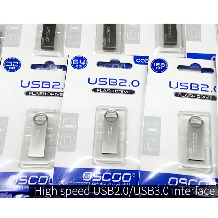 OSCOO OO2U-2 Metal USB 3.0 Flash Drive - 100% Original, 32/64/128GB High-Speed Pen Drive Memory Stick - Image 10