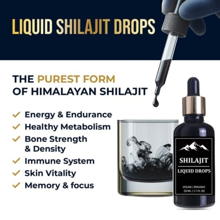 15ml Pure Organic Himalayan Shilajit Liquid Drops - Image 3