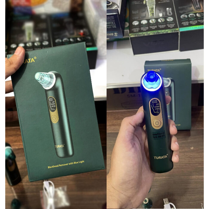 Turata USB Rechargeable Blackhead Remover Advanced Pore Vacuum With 3 Different Suction Levels - Image 10