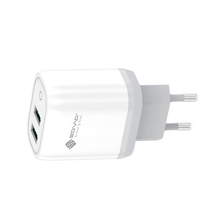 SOVO SG-205 Grip Series Dual Port 12W Quick Charger with Smart Chip & Fireproof Safety Enclosure - Image 4