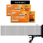 Pack of 2 Adjustable Easy Set-Up Table Tennis Ping-Pong Net Set - Image 10