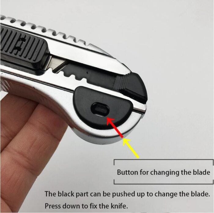 Heavy Duty Multifunctional Screw Locking Non-Slip 18mm Utility Cutter Blade - Image 2