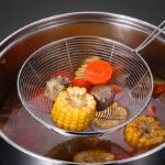 Solid 4 PCS Stainless Steel Fry Oil Strainer - Image 10