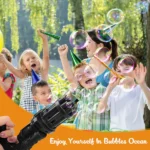 Automatic Bubble Gun For Kids | Water Gatling Play Gun for Boys & Girls (Random color) - Image 5