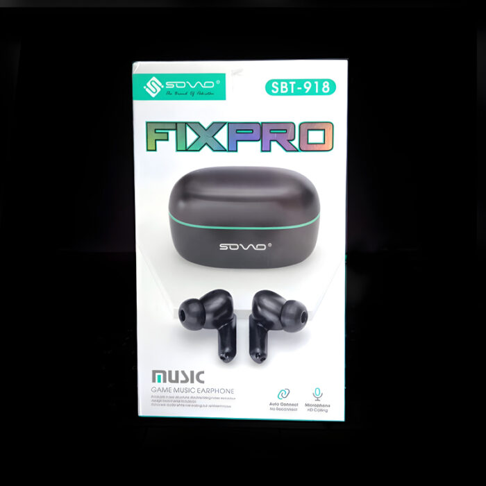 SOVO Fix Pro SBT-918 Airpods Heavy Bass, High-Quality Wireless Headset - Image 4