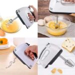 DH-133 Scarlett Multifunctional 7 Speed Mini Mixer Electric Food Blender Scarlett Handheld Mixer Egg Beater Automatic Cream Food Cake Baking Dough Mixer - Image 4