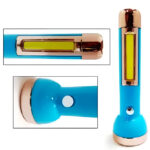 Pack of 2 SD-8639 Mini 2-in-1 COB+LED Dual Modes Super Bright Rechargeable Flashlight - Image 17