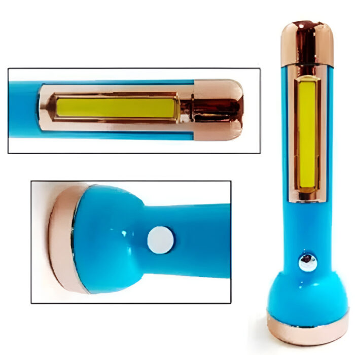 Pack of 2 SD-8639 Mini 2-in-1 COB+LED Dual Modes Super Bright Rechargeable Flashlight - Image 17