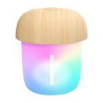 Mushroom Shape Humidifier Portable Mini Humidifier Direct usb current Aroma Diffuser Cool Mist 300ml (With box) - Image 2