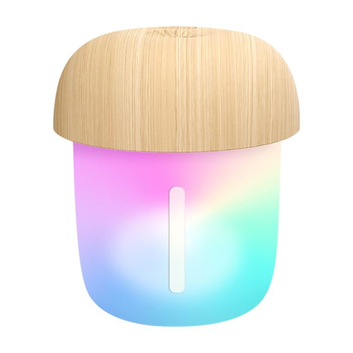Mushroom Shape Humidifier Portable Mini Humidifier Direct usb current Aroma Diffuser Cool Mist 300ml (With box) - Image 2