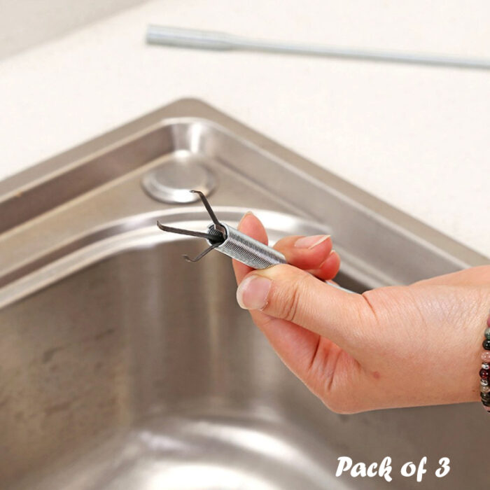 Pack of 3 Pcs Flexible Hand-Pinch Sewer Picker With Pressable Garbage Clip For Efficient Dredging - Image 12