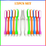 12Pcs Mini Portable USB LED Light Lamp For Power Bank Computer Notebook Laptop Reading - Image 8