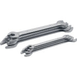 Set Of 8 Double Rust Resistant Open End Spanners - Image 7