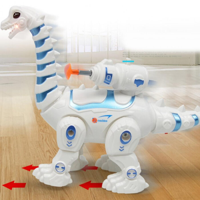 Multifunctional Electric Robotic Spray Dinosaur With Sound Effects Interactive Toy For Kids - Image 1