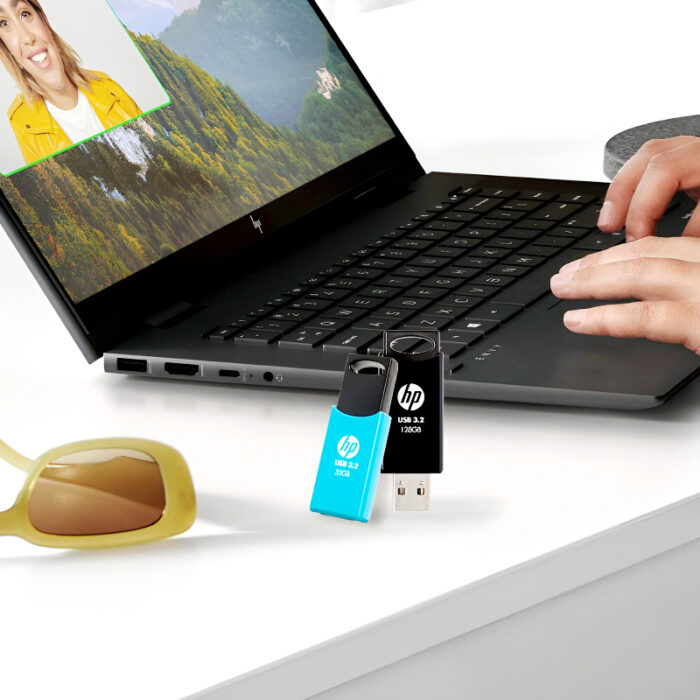 HP 712w Flash Drive – Compact, Capless Design with 32GB, 64GB, or 128GB Capacity - Image 11