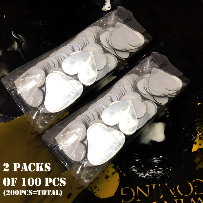 200 Pieces Mini 3D Heart-Shaped Acrylic Mirror Wall Stickers For Decorative Home Enhancement - Image 5