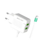 SOVO SG-77 FIRE-TC 2.4A High Quality Type-C Charger With Dual USB Output - Image 3