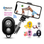 Easy Pair Mini Selfie Bluetooth Remote Shutter For All Smart Phones