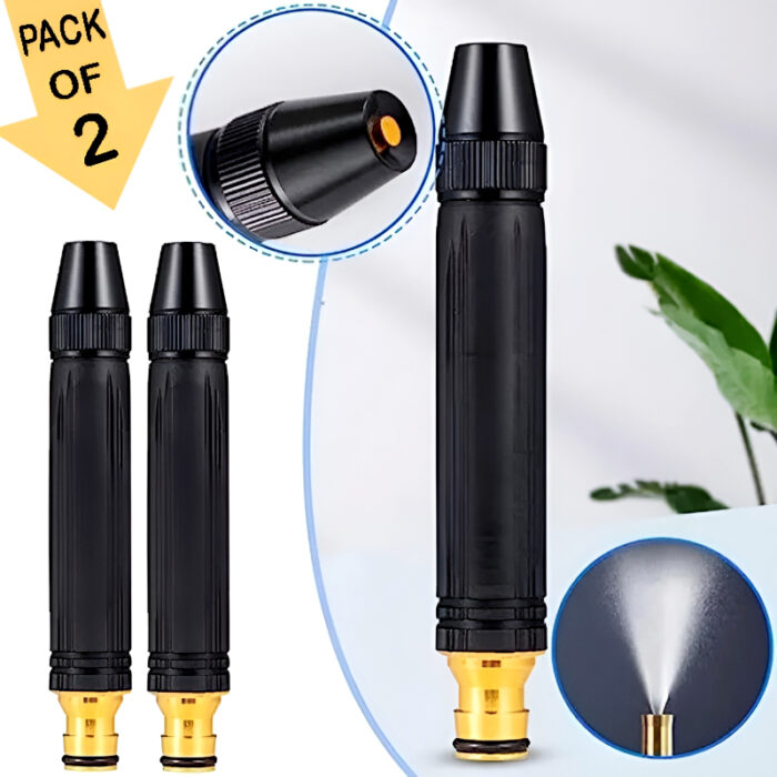 Pack of 2 Multi-Functional High-Pressure Metal Water Spray Nozzles - Image 18