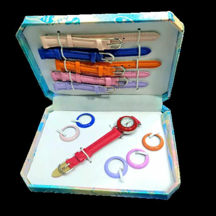 Bindas Collection 5 In 1-Multi Dials & Strap Wrist Watch - Image 1