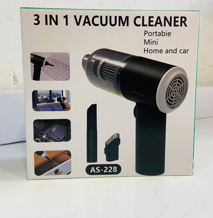 f4e1716c3b179e232c4692736a428772.jpg AS 228 - 3 In 1 Portable Vacuum Cleaner, vacuum for car - vacuum for home - duster - Image 1