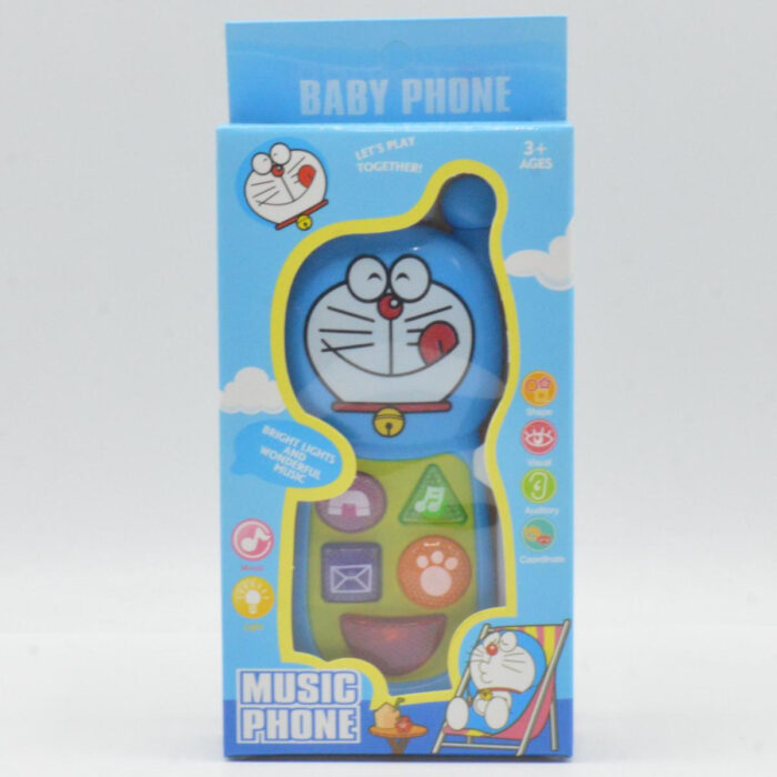 Colorful Musical Cartoon Mobile Phone with Sound & Lights for Kids - Image 2