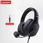 Think Plus Headphones G40-A Pro | Lenovo G40-A Pro Headphones | Wired Headphone With Mic | Best Quality Headset ( Random Color ) - Image 6