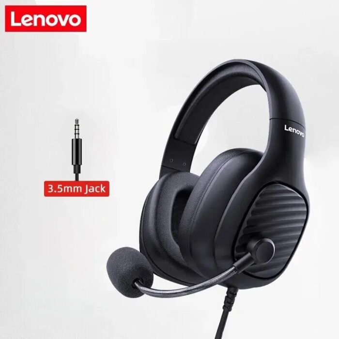 Think Plus Headphones G40-A Pro | Lenovo G40-A Pro Headphones | Wired Headphone With Mic | Best Quality Headset ( Random Color ) - Image 6