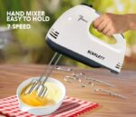 DH-133 Scarlett Multifunctional 7 Speed Mini Mixer Electric Food Blender Scarlett Handheld Mixer Egg Beater Automatic Cream Food Cake Baking Dough Mixer - Image 10