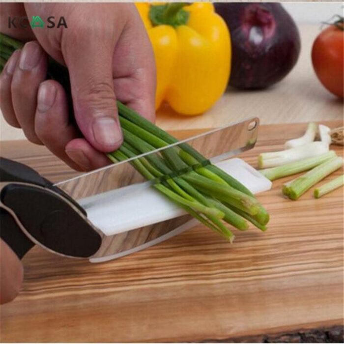 Clever Cutter Stainless Steel Multifunction Kitchen Vegetables Bread Slicer Chopper - Image 7