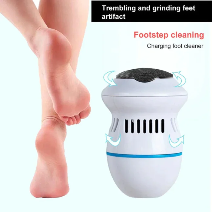Foot Pedicure Grinder Remover Tools  Automatic Polisher | Dead Skin Callus Feet Care Cleaning | PEDICURE MACHINE Rechargeable Foot Scrubber Tool - Image 4