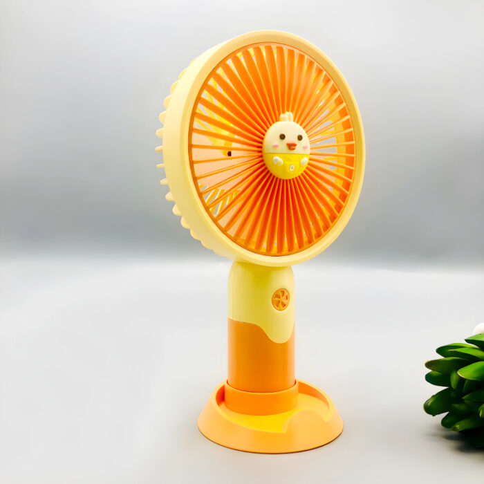 DD-8013 Stylish Mini Portable Handheld Desktop USB Rechargeable Fan - Image 4
