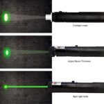 Multifunctional High Quality Green Laser Pointer Pen With Safety Lock Key - Image 4