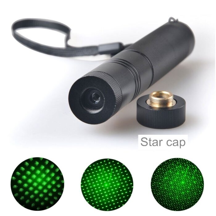 Multifunctional High Quality Green Laser Pointer Pen With Safety Lock Key - Image 5
