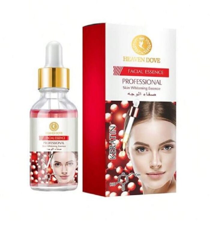 Heaven Dove Keratin Facial Essence Serum Moisturizing Brightening Special Skin Care – 30 ml - Image 3