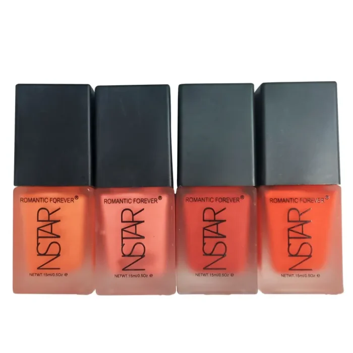 (pack of 4 )NSTAR ROMANTIC FOREVER  Liquid Blush - Image 2