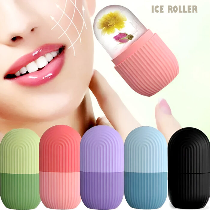 Easy Use Multi-Purpose Mini Silicone Facial Ice Roller for Ultimate Skincare - Image 32