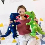Dinosaur Plush Toy, Dragon Rex Plush Toy, Dinosaur Doll Stuffed Toy - 30 Cm  (random color) - Image 8