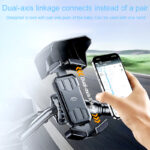 Remax RM-C53 Sunshade And Rainproof Cycling Quick Access Mobile Phone Holder - Image 8