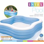 90" X 90" X 22" Swim Center Family Inflatable Swimming Pool