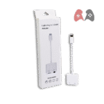 2-in-1 Dual Lightning Headphone Adapter Cable, Lightning 3.5mm ,Headphone Jack Adapter, - Image 6