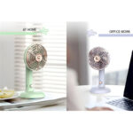 Compact Mini Portable USB Rechargeable Lightweight Handheld Cooling Fan With Adjustable Angle For Living Room, Bedroom And Office - Image 3