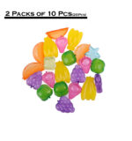 2 Packs Of 10 PCs Reusable Multi-Shaped Silicone Ice Cubes - Image 2
