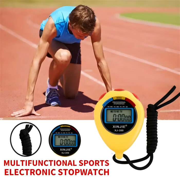 XJ-398 XINJIE Multi-Functional Portable Professional Digital Sports Stopwatch - Image 8