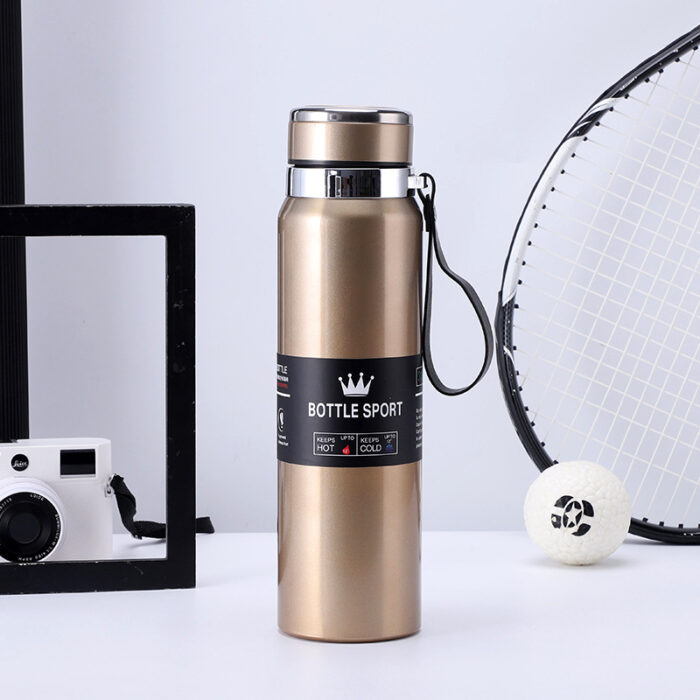1000ml Large Capacity Stainless Steel Vacuum Flask Hot And Cold Water Bottle - Image 2