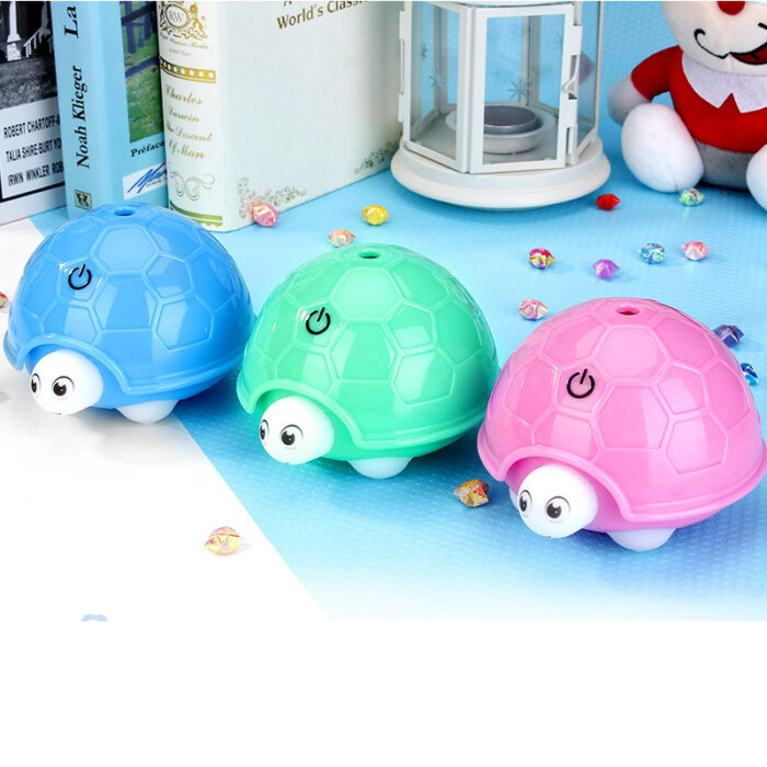 160ml Mini Turtle LED Air Humidifier With 7 Color Changing Light - Image 2