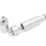 One Handed Operation Thumb Push High Quality Stainless Steel Spice Grinder - Image 22