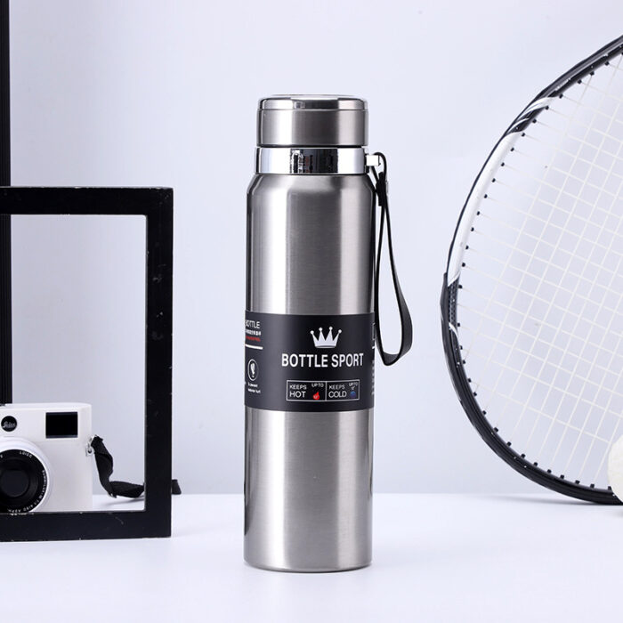 1000ml Large Capacity Stainless Steel Vacuum Flask Hot And Cold Water Bottle - Image 8