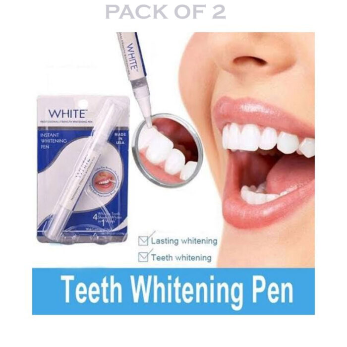 Pack Of 2 Dazzling White Hygienic Professional Strength Teeth Whitening Pens - Image 7